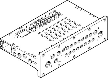 ANSCHLUSSLEISTE VABM-L1-14HWS2-G14-8-GR