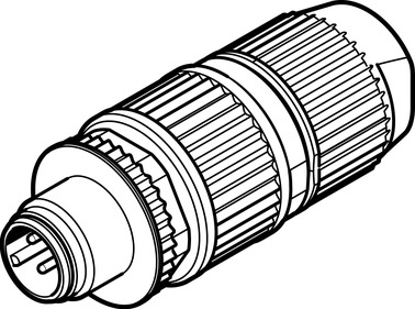 STECKER NECU-S-M12G4-HX-Q7