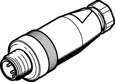 STECKER NECU-S-M12G4-P1-Q6-IS