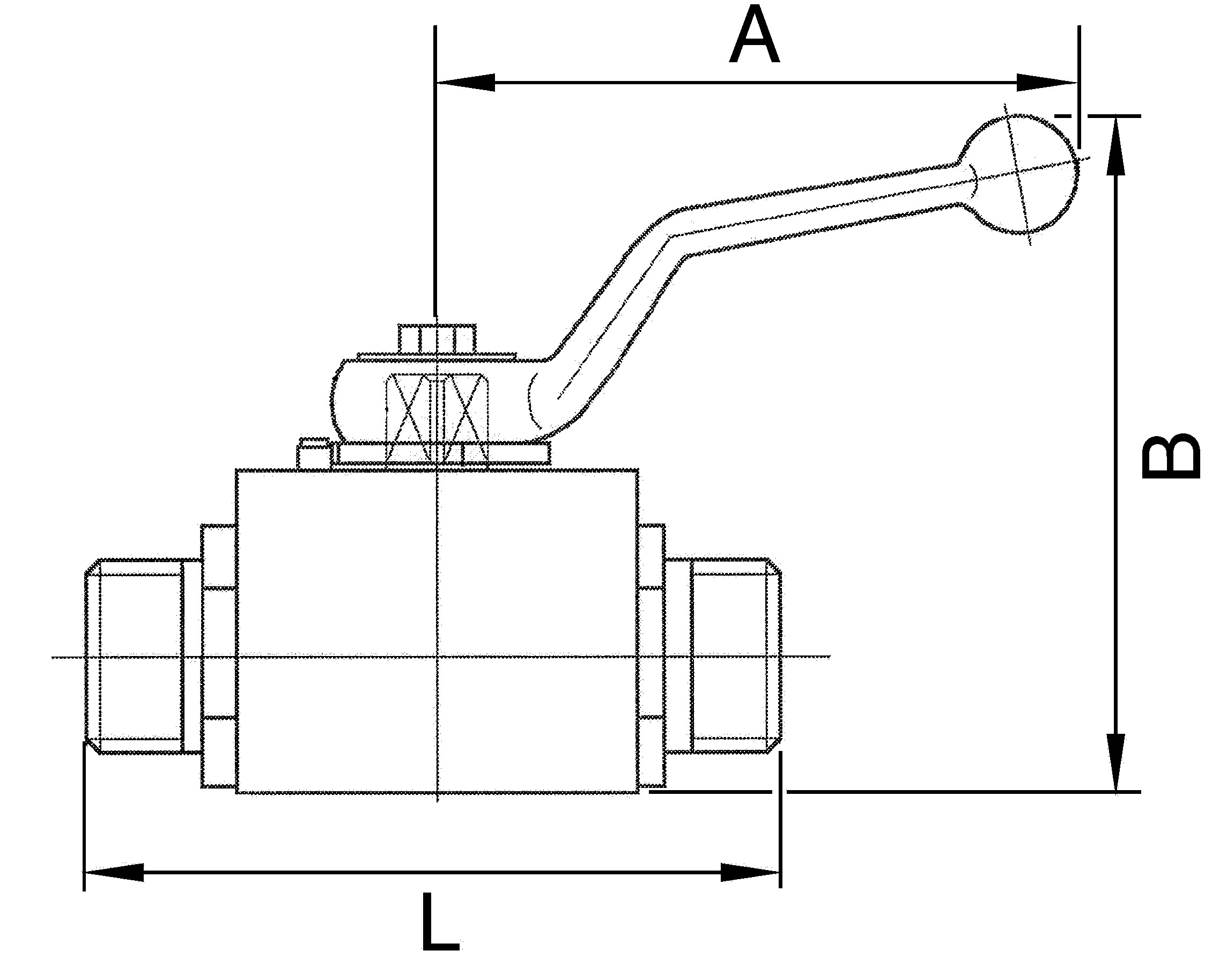 Kugelhahn Typ : 392.06