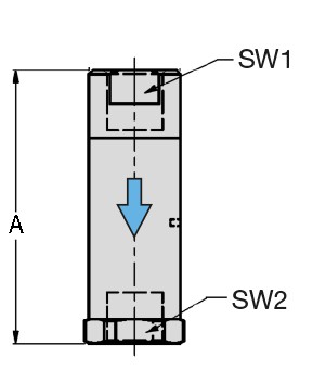 Inline-Druckregler Typ : 638.54