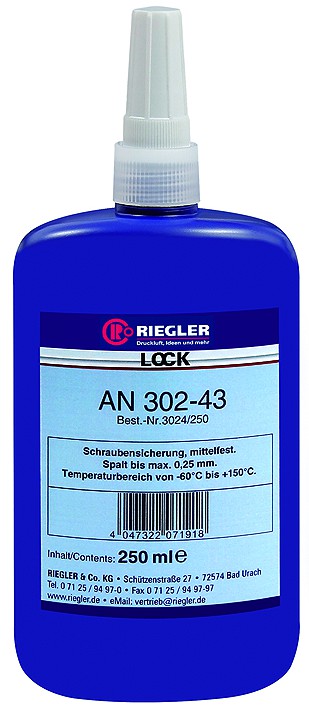 RIEGLER Lock AN 302-43 Typ : 3024/250