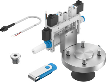 Roboterbausatz-Sauggreifer OVEL-10-H-15-PQ-VM7-UA-C-A-V1V-H3-RA1